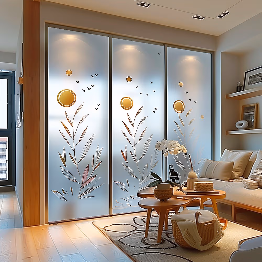 Vinil Frosted Impresso Personalizado para Vidros e Divisórias